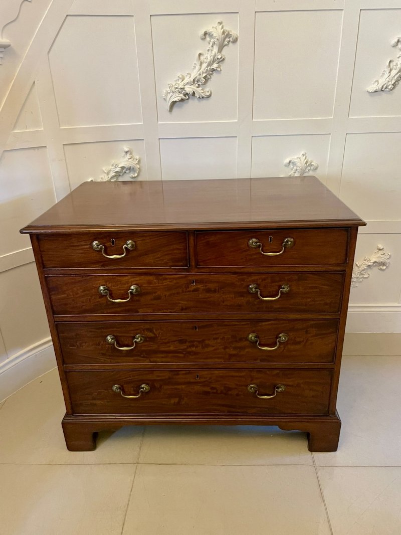 Antique George III Mahogany Chest of Drawers